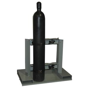 Cylinder Supports - Steel, Portable, 1600 lbs., 24", 31-22/25"