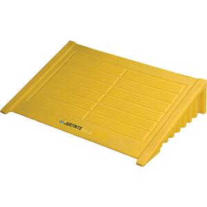 EcoPolyBlend™ Spill Control Ramp - Yellow, 10.5", 49", 33"