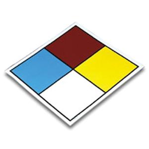 Blank NFPA Safety Placard - Vinyl, None