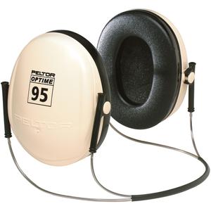 Peltor™ Optime™ 95 Series Earmuffs - Neckband, B, 21, White