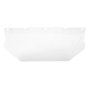 V-Gard® Visors for General Purpose - 8", 17", 0.06", Polycarbonate, Clear, Meets/Exceeds CSA Z94.3/ANSI Z87+