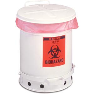Biohazard Waste Container - 6 gal, 10 gal., 11 7/8 x 15 7/8