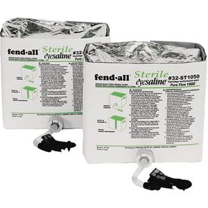 Pure Flow 1000® Eyewash Station - Fluid Cartridges - 1120 oz., Package, 2