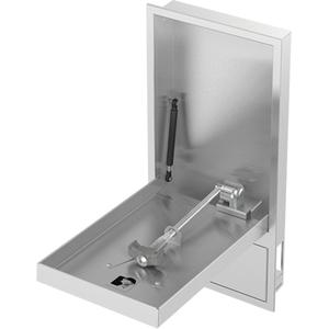 Eyewash Station - Wall-Mount, Stainless Steel