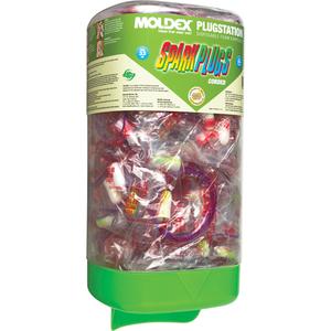 PlugStation® with Corded SparkPlugs® Earplugs - 33 dB, 150