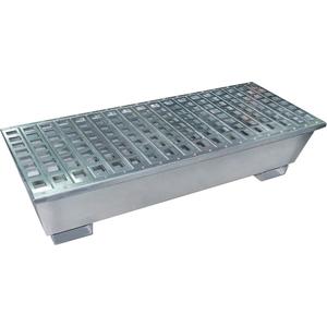 Steel Spill Containment Pallets - 47.25", 31.5", 19.3", 68 US gal., 250 lbs., 2, 11 gauge galvanized steel, NFPA 30, NFC 2010