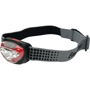HD Vision Industrial Headlamp - LED, 300, 4.33, Plastic, AAA, Red, 55 m, Included, White, 35, 45