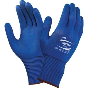 Hyflex® 11-818 Gloves - X-Small/6, 18, Nylon, Foam Nitrile, Dipped Palm, Unlined