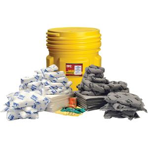 Mixed Application Spill Kits - Universal, Drum, 75 US gal., Stationary