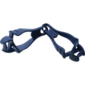 Squids® 3400 Metal Detectable Glove Clip Holder with Dual Clips - Glove Clip, 6, Plastic, Dark Blue