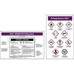 GHS/WHMIS 2015 Wallet Card - French
