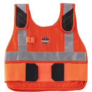 6215HV Phase Change Cooling Vests - Orange, Small/Medium, Large/X-Large