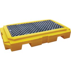 Spill Pallet Plus With Drain - 65.5", 40", 8.75", 66 US gal., 4500 lbs., 2