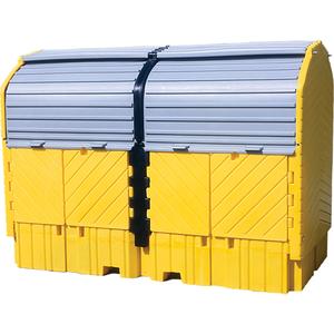 Ultra-Twin IBC Hard Top Without Drain - 128", 67", 96", 535 US gal., 8000 lbs.