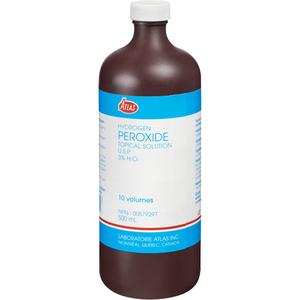 Hydrogen Peroxide - Liquid, Antiseptic, Non-Medical, 500 ml, 3% USP
