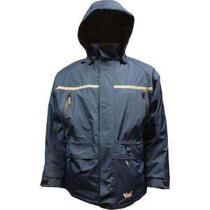 Tempest Tri-Zone Jacket - PVC/Polyester, Small, Medium, Large, X-Large, 2X-Large, 3X-Large, Navy Blue, Men's
