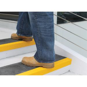 Safestep® Anti-Slip Step Cover - 10", 32", 36", 48", 59", Black and Yellow, 1, Coarse Grit, Package