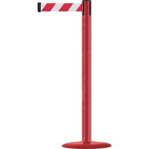 Marine Post - 38", Steel, Red, White/Red, 13', Blank, 2.5", 14"