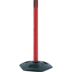 Single Line Heavy Duty Receiver Post - 38", Plastic, Red, 2.5", 19"