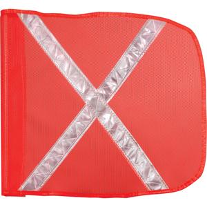 Safety Whip® Flag - Mesh, Orange