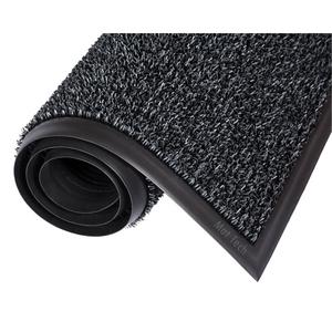 Astro-Plus™ Mat - 3-3/10', 4', Scraper, 5/8", Charcoal, Brown, Polyethylene, Heavy-Duty, Textured