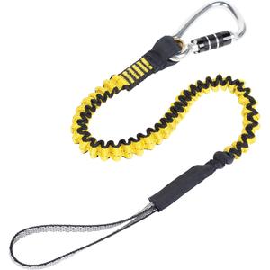 Bungee Tool Tether - Bungee, Carabiner/Loop, 35 lbs., 52", 31"