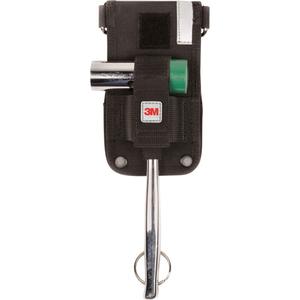 Scaffold Wrench Holster - Scaffold Wrench Holster, Single Retractor Lanyard, 5 lbs., Key Ring, 52", 1.5 lbs.