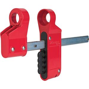 Blind Lockout Device Large - Flange, 14" – 24" (355.6 mm – 609.6 mm), 2" – 2-3/4" (52.3 mm – 69.9 mm), 7-3/4"" – 17-7/8" (196.9 mm – 447.8 mm)