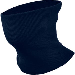 Knit Neck Warmer - Acrylic, Navy Blue, One Size