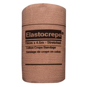 Cotton Crepe Bandage - Non-Adherent, Roll, 3", Class 1, Standard/Rectangular, Fabric, Non-Sterile