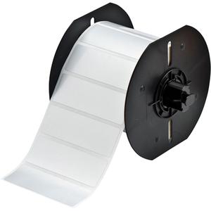 Metallized Printer Labels - Metalized Polyester, Silver, 1", 3", BBP® 33