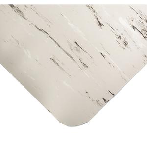 Tile-Top AM Spongecote Anti-Microbial Mats No.420 - 3', 10', 1/2", Grey, Vinyl/Nitrile, Dry, Solid, Smooth