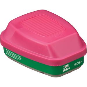 6000 Series Respirator Cartridges - Gas/Vapour Cartridge, Ammonia/Methylamine, 6000 Series Half Facepiece/6000 Series Full Facepiece, 2, Package