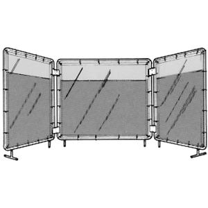 Welding Screen and Frame - 1, Yellow, 5' x 5'