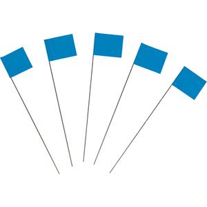 Marking Flags - Blue, 21"