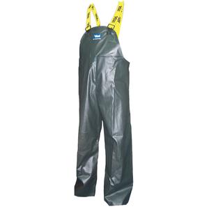 Journeyman® Bib Pants - Polyester/PVC, 4X-Large, Green