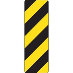 Left Hazard Marker Traffic Sign - Aluminum, 12", 36", Bolt-On, Pictogram, Traffic, Left Hazard Markers