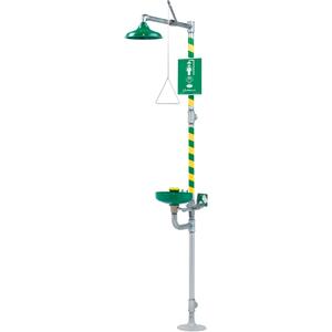 Combination Emergency Shower and Eye/Face Wash Stations - Pedestal