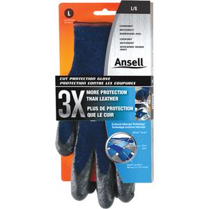 Cut Resistant Glove - Retail Pack - Small/8, Large/10, 13, Kevlar®, Foam Nitrile, Dipped Palm, ANSI/ISEA 105 Level 4, EN 388 Level 3, Unrated