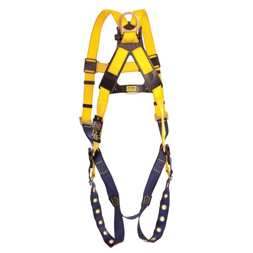 Delta™ Harnesses - Fall Arrest, A, 420 lbs., Universal, Back, Pass-Through/Mating, Tongue Buckle - Image 2