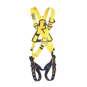 Delta™ Cross-Over Style Climbing Harness - Descent Control/Fall Arrest, AD, 420 lbs., Universal, Back - Front, Tongue Buckle, None