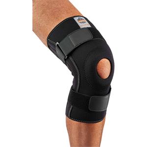 ProFlex® 620 Knee Sleeve with Open Patella & Spiral Stays - Sleeve, 2X-Large, Neoprene, Black