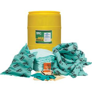 Hazwik® Spill Kit - Hazmat, Drum, 38 US gal., Stationary