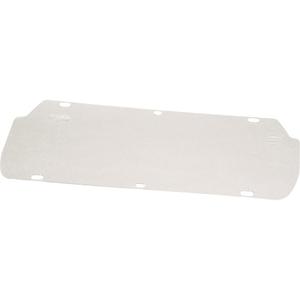 Facetec™ Polyester Visor - 7", 16-3/4", 0.04", Clear, Meets/Exceeds CSA Z94.3/ANSI Z87+