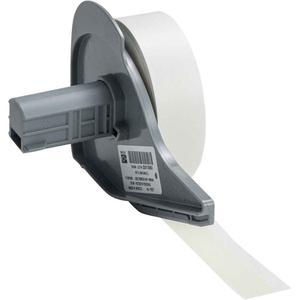 Indoor-Outdoor Label Printer Tape - Vinyl, Clear, 0.5", BMP® 71, 50 feet