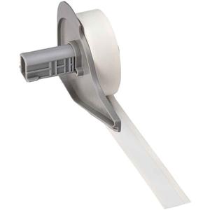 Repositionable Label Printer Tape - Vinyl, White, 0.5", BMP® 71, 50 feet