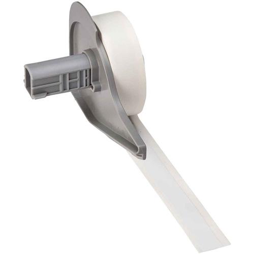 Repositionable Label Printer Tape - Vinyl, White, 0.5", BMP® 71, 50 feet