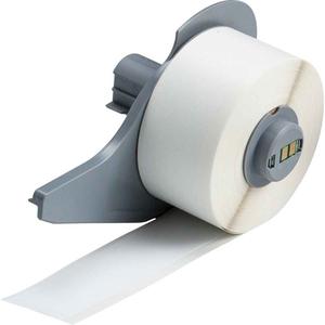 Repositionable Label Printer Tape - Vinyl, White, 1", BMP® 71, 50 feet