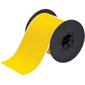Indoor/Outdoor B-595 Tape - Vinyl, Yellow, 0.50", BBP® 31/BBP® 33, 100'