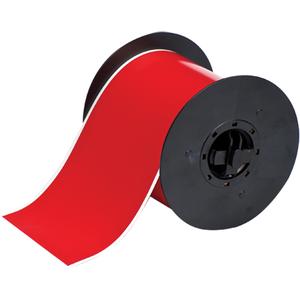Indoor/Outdoor B-595 Tape - Vinyl, Red, 0.50", BBP® 31/BBP® 33, 100'